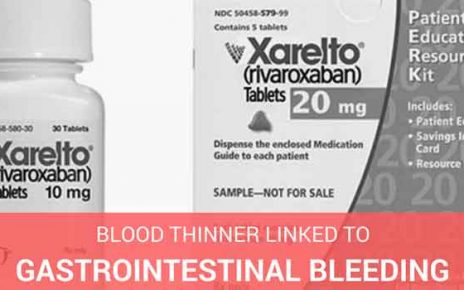 xarelto blood thinner linked to gastrointestinal bleeding