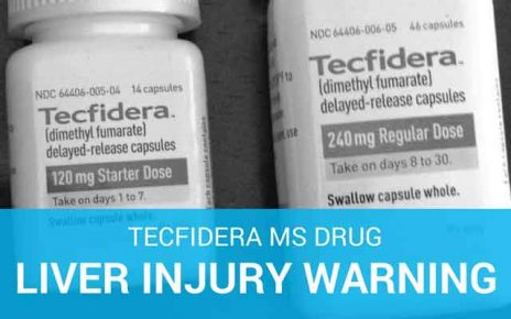 tecfidera liver injury warning