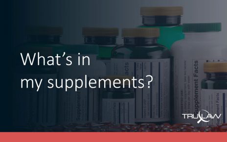 Supplement bottles questioning ingredients in them