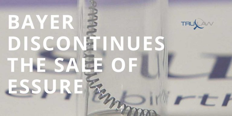 Essure Lawsuits Essure Birth Control Device Litigation; Essure Sales Discontinued Bayer