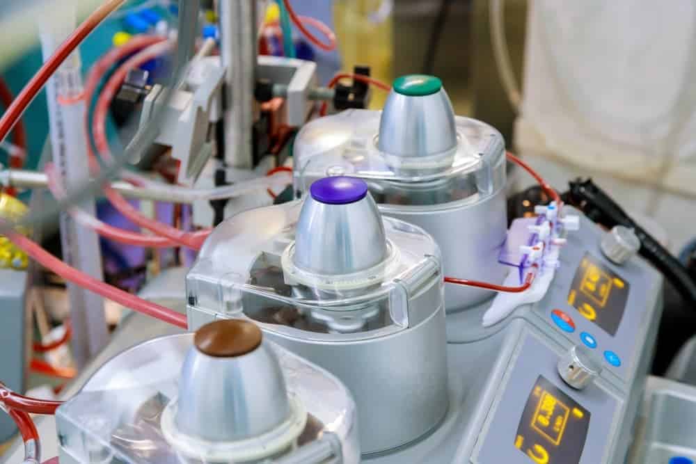 blood heater cooler machine in surgery