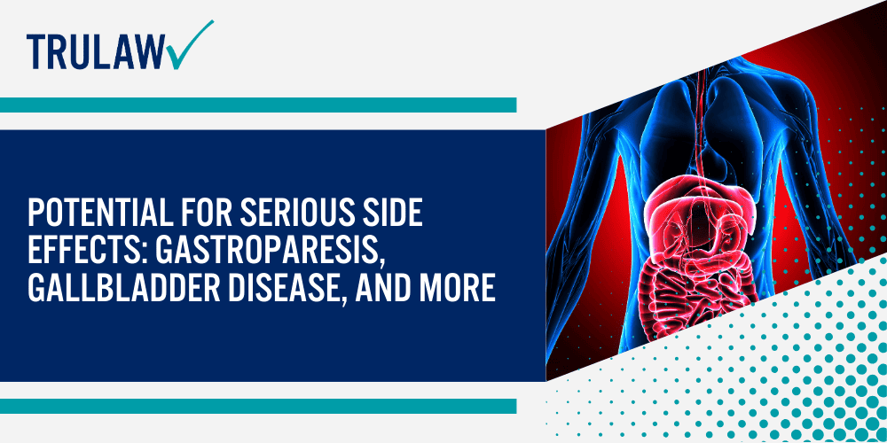 Ozempic Lawsuit Ozempic and Wegovy Claims Featured Image; Ozempic Lawsuit; Ozempic and Wegovy Lawsuits; Ozempic Stomach Paralysis Lawsuit; Ozempic Gastroparesis Lawsuit; Ozempic Claims; Ozempic Lawsuits; Ozempic Lawyers; Ozempic And Wegovy Lawsuit Investigation; FDA Warnings On Ozempic And Wegovy; What Is Ozempic; Ozempic And Weight Loss; Ozempic Side Effects; Ozempic Stomach Paralysis (Gastroparesis); Ozempic And Gallbladder Disease; Ozempic Use And Surgery; What Is Wegovy; Potential For Serious Side Effects_ Gastroparesis, Gallbladder Disease, And More