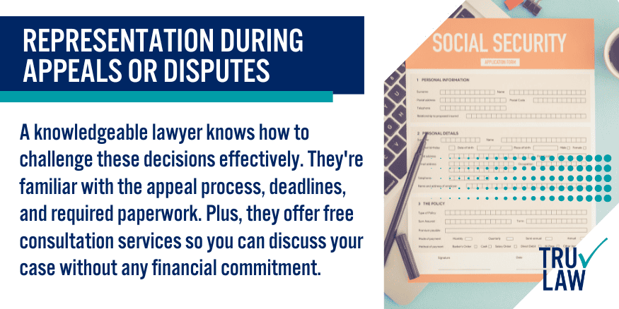 Representation During Appeals or Disputes