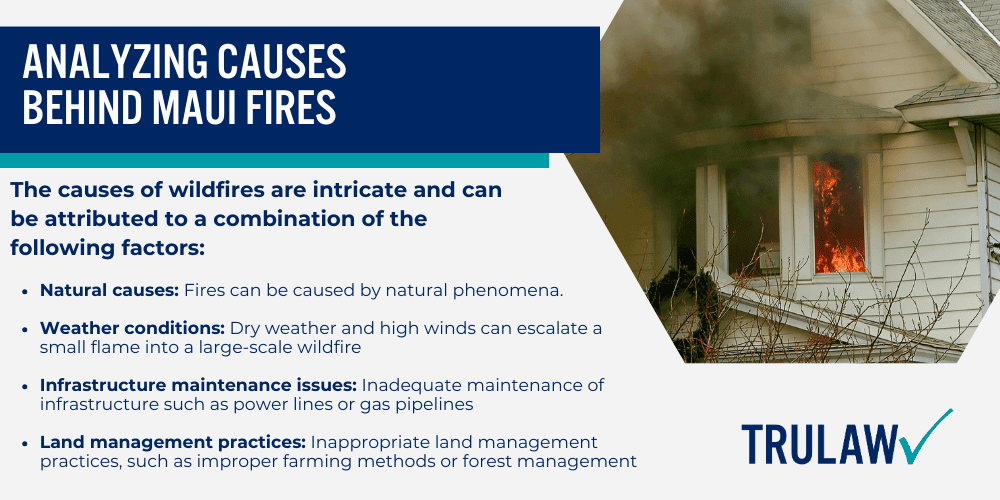 Analyzing Causes Behind Maui Fires