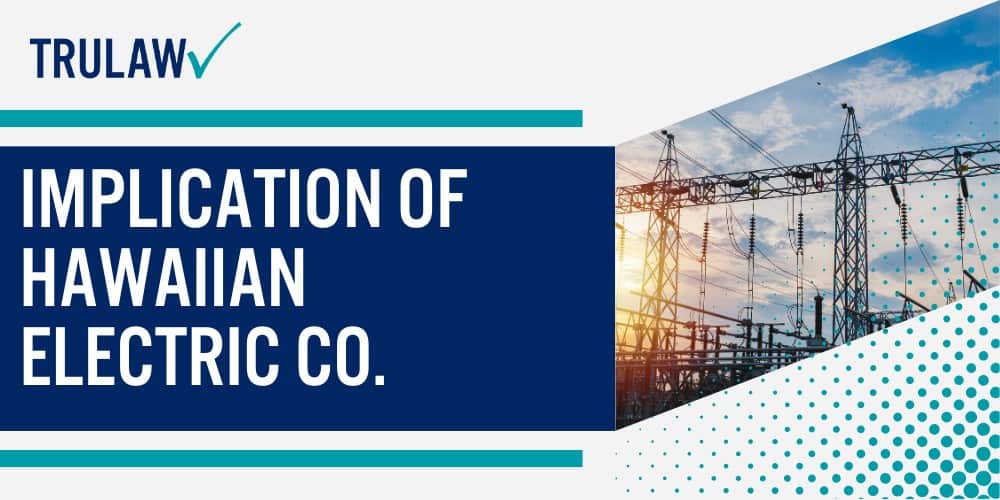 Implication of Hawaiian Electric Co.