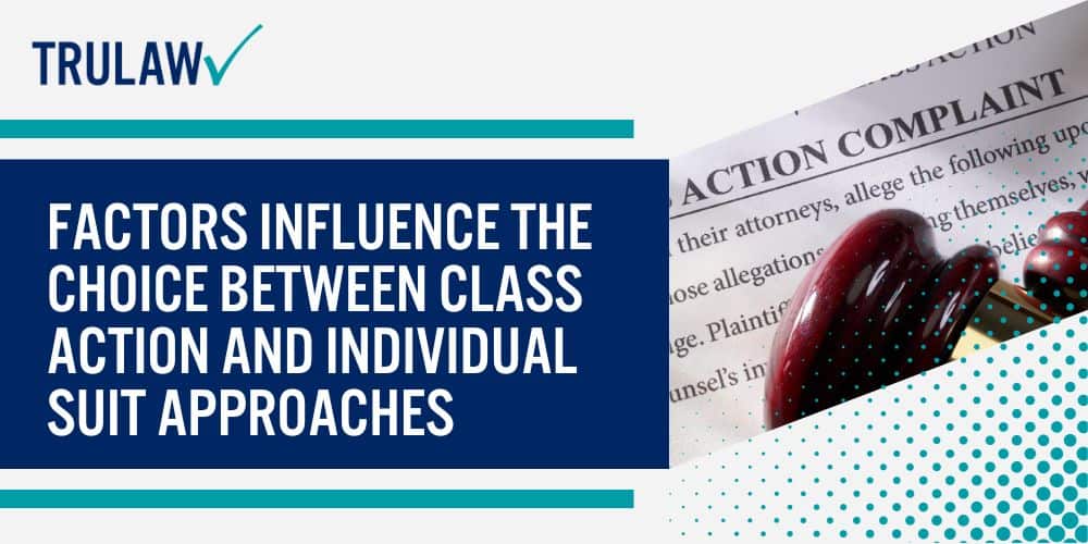 Factors Influence The Choice Between Class Action and Individual Suit Approaches
