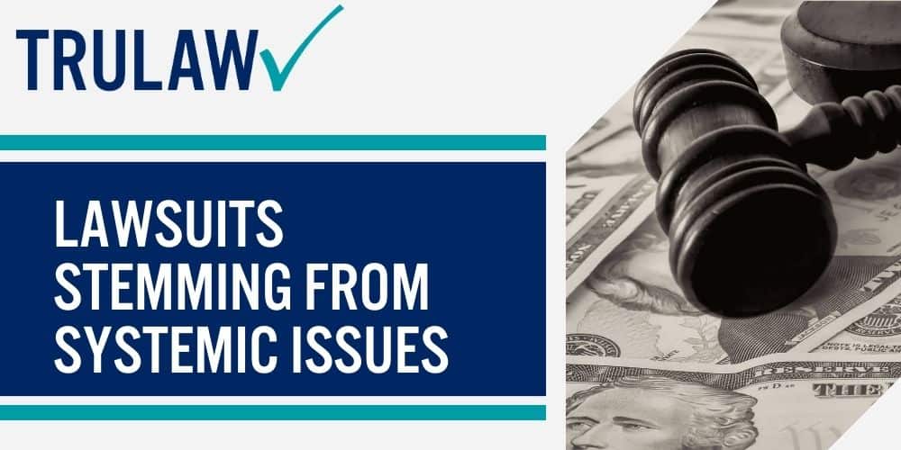 Lawsuits Stemming From Systemic Issues