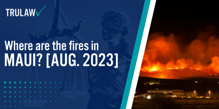 Where are the fires in Maui