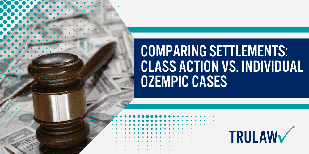 Class Action Ozempic Lawsuits Strength in Numbers or Individualized Focus; Benefits of Joining a Class Action Ozempic Lawsuit; Individual Ozempic Lawsuits Tailoring Your Legal Strategy; Class Action Ozempic Lawsuits How They Work and Who Qualifies; When to Pursue an Individual Ozempic Lawsuit; Maximizing Compensation Factors to Consider in Ozempic Lawsuits; The Legal Process in Class Action vs. Individual Ozempic Lawsuits; Comparing Settlements Class Action vs. Individual Ozempic Cases