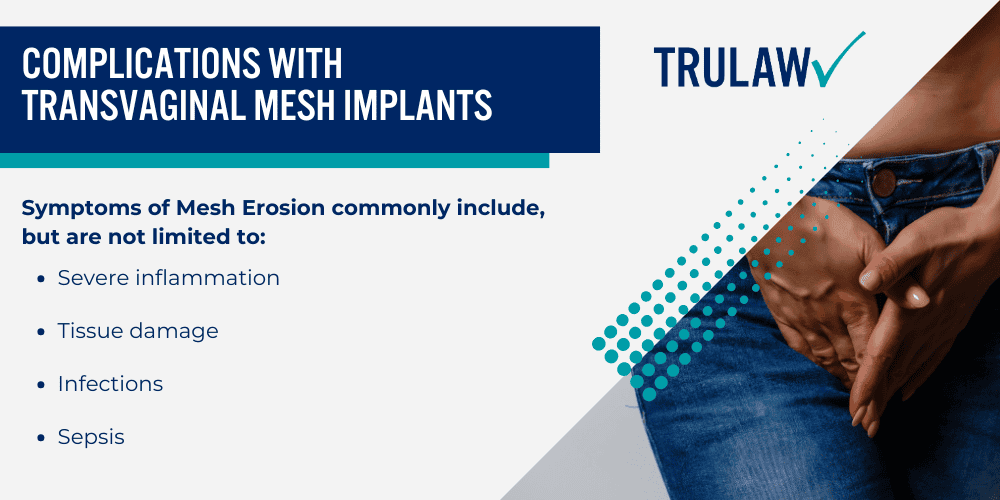 Complications with Transvaginal Mesh Implants