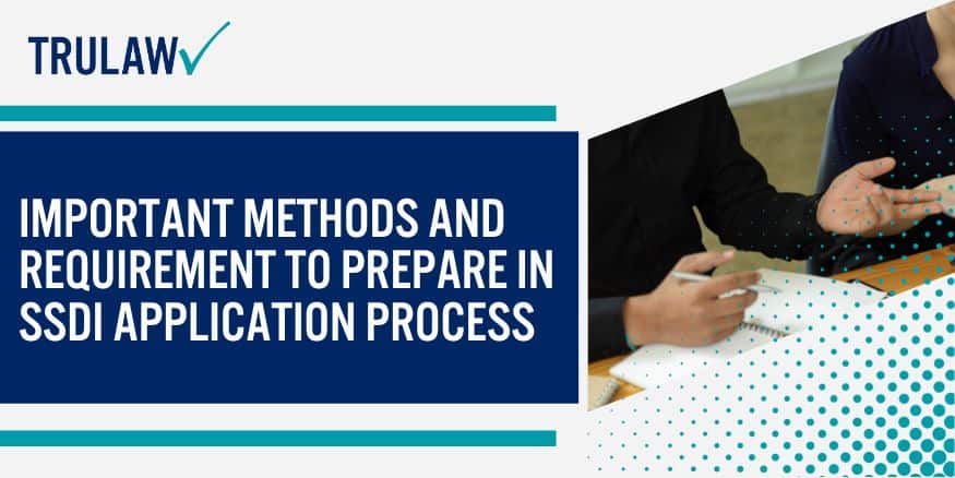 Important Methods And Requirement To Prepare In SSDI Application Process