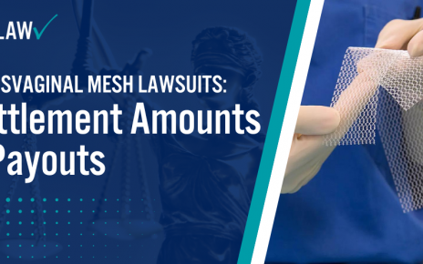 Transvaginal Mesh Lawsuits Settlement Amounts & Payout; Allegations Against Vaginal Mesh Manufacturers; Injuries Caused by Transvaginal Mesh; Settlements and Verdicts of Transvaginal Mesh Claims; Steps To Take for Legal Action; Choosing the Right Attorney for Your Case; Contact TruLaw for a Free Consultation