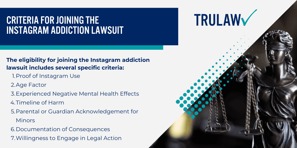 Understanding the Instagram Addiction Lawsuit; Rising Reports in the Instagram Addiction Lawsuit; Criteria for Joining the Instagram Addiction Lawsuit