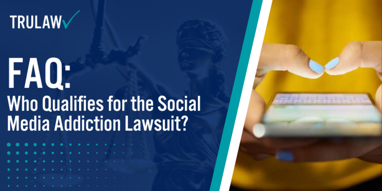 FAQ Who Qualifies for the Social Media Addiction Lawsuit; Youth Mental Health Crisis Social Media Addiction (1); The Impact of Social Media Addiction; Signs and Symptoms of Social Media Addiction (1); Social Media Addiction Lawsuit Active Cases; Who is Eligible to File a Social Media Addiction Lawsuit; Social Media Addiction Lawsuit Potential Settlement Amounts; Types of Compensation Available; Gathering Evidence; Other Social Media Companies Named in Lawsuits