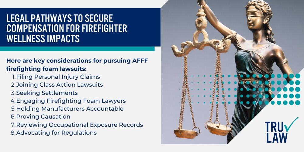 Navigating Legal Battles for Firefighters’ Health in Foam-Related Lawsuits; Legal Strategies and Processes in Foam-Related Lawsuits for Health Protection; Legal Pathways to Secure Compensation for Firefighter Wellness Impacts