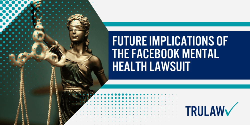 Facebook's Impact on Mental Health; Research Findings on Social Media and Mental Health; Evidence from the Facebook Whistleblower; The Role of Tech Companies in the Facebook Mental Health Lawsuit; Plaintiff Testimonies and Case Studies Facebook Mental Health Lawsuit; Responsibilities of Social Media Platforms; Government and Public Response to the Facebook Mental Health Lawsuit; Strategies for Protecting Young Users; Social Media Addiction and its Effects; Future Implications of the Facebook Mental Health Lawsuit