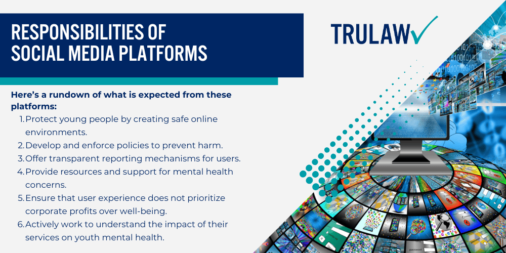Facebook's Impact on Mental Health; Research Findings on Social Media and Mental Health; Evidence from the Facebook Whistleblower; The Role of Tech Companies in the Facebook Mental Health Lawsuit; Plaintiff Testimonies and Case Studies Facebook Mental Health Lawsuit; Responsibilities of Social Media Platforms