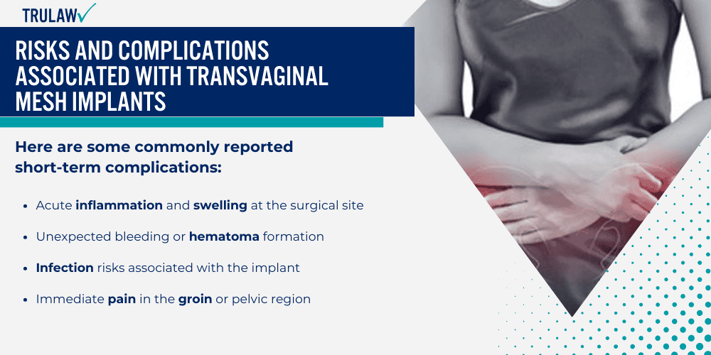 Risks and Complications Associated With Transvaginal Mesh Implants