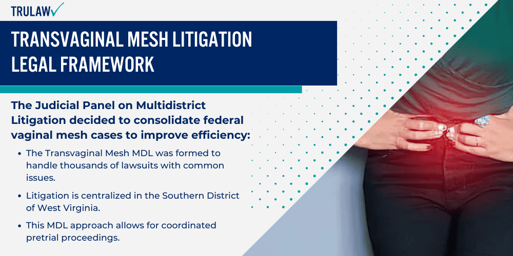 Transvaginal Mesh Litigation Legal Framework
