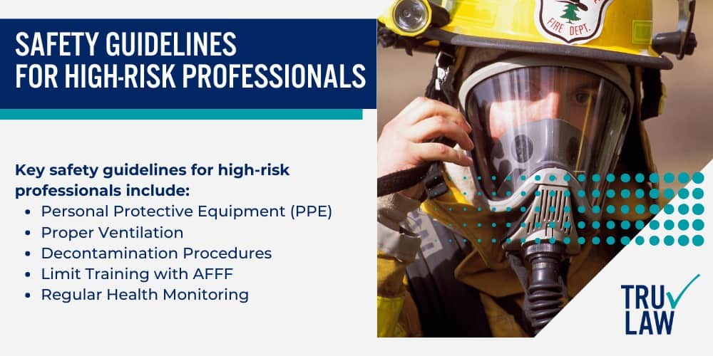 High-Risk Groups for AFFF Chemical Exposure; Jobs with Frequent AFFF Exposure; Safety Guidelines for High-Risk Professionals