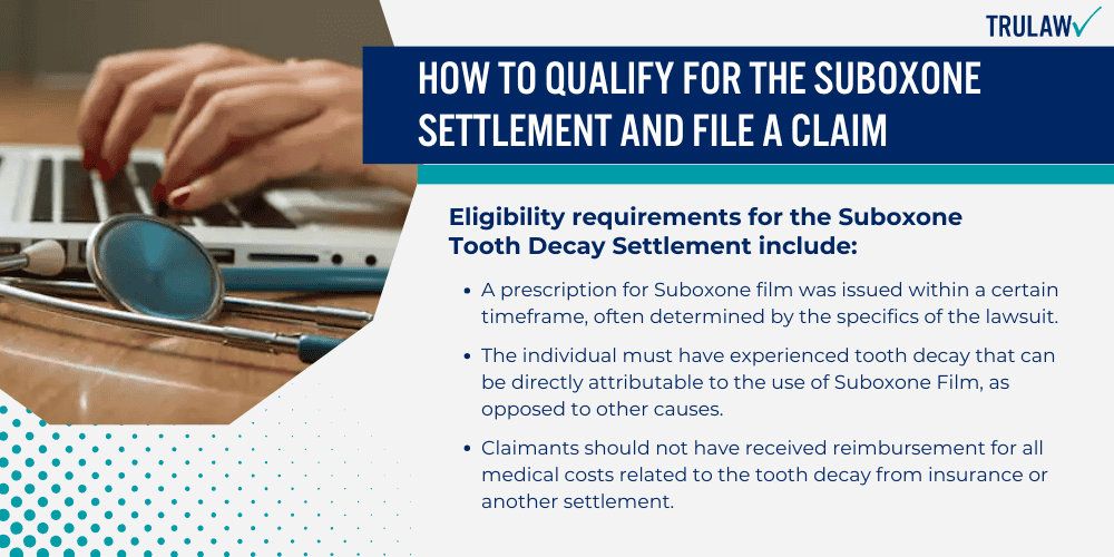 How to Qualify for the Suboxone Settlement and File a Claim
