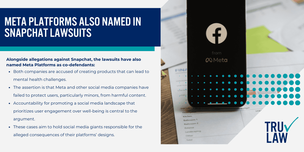 Meta Platforms Also Named in Snapchat Lawsuits