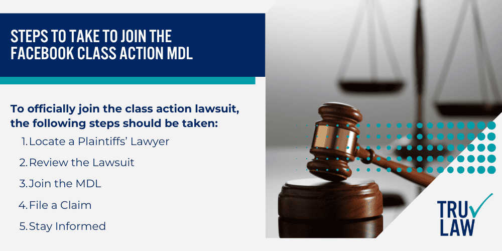 Eating Disorders and Body Image Problems from Facebook; Lawsuits Claim Facebook Failed to Warn of Risks; Linking Specific Injuries to Facebook Addiction; Estimated Settlement Ranges for Different Injury Severity; Steps to Take to Join the Facebook Class Action MDL