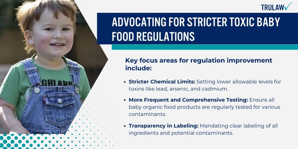 Advocating for Stricter Toxic Baby Food Regulations