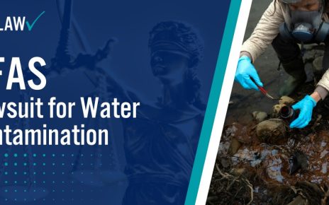 PFAS Lawsuit for Water Contamination; Criteria for Joining a PFAS Contamination Lawsuit; Statute of Limitations for Filing a PFAS Lawsuit