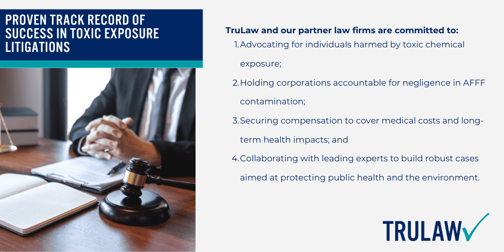 TruLaw's Experience in Assisting with AFFF Lawsuit Claims; Proven Track Record of Success in Toxic Exposure Litigations