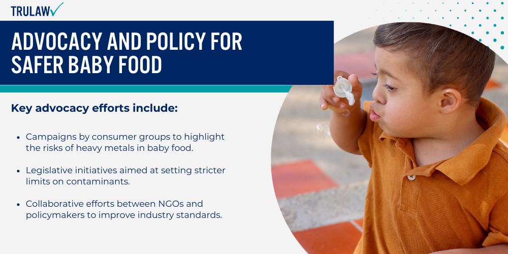 Advocacy and Policy for Safer Baby Food