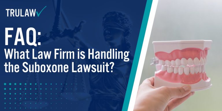 FAQ What Law Firm is Handling the Suboxone Lawsuit; Benefits of Working with Experienced MDL Law Firms; Factors to Consider When Choosing a Suboxone Law Firm