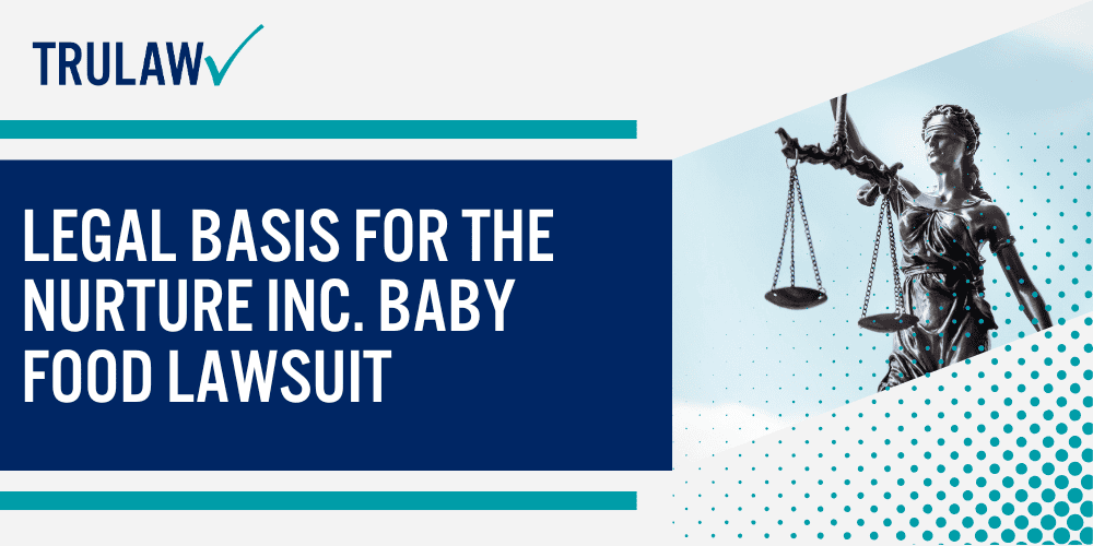 Allegations Against Nurture Inc. in the Baby Food Lawsuit; Plaintiffs in the Nurture Inc. Baby Food Lawsuit; Legal Basis for the Nurture Inc. Baby Food Lawsuit