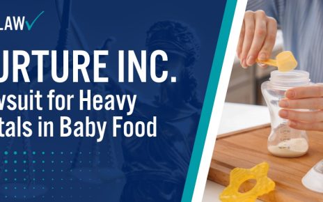 Nurture Inc. Lawsuit for Heavy Metals in Baby Food; Allegations Against Nurture Inc. in the Baby Food Lawsuit; Plaintiffs in the Nurture Inc. Baby Food Lawsuit; Legal Basis for the Nurture Inc. Baby Food Lawsuit; Status of the Nurture Inc. Baby Food Lawsuit Case; How to Join the Nurture Inc. Baby Food Lawsuit; Eligibility Criteria for the Nurture Inc. Lawsuit