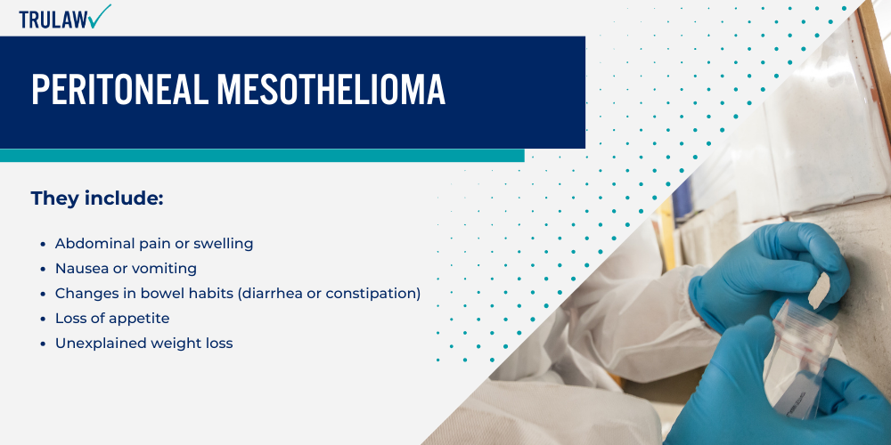 Common Symptoms of Mesothelioma; Diagnosing Mesothelioma; Pleural Mesothelioma; Peritoneal Mesothelioma