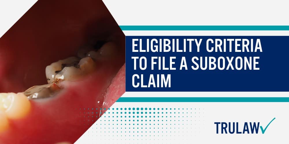 Damages Claimed in Suboxone Lawsuits; Economic Damages Medical Costs and Treatments; Non-Economic Damages Pain, Suffering, and Quality of Life Impact; Eligibility Criteria to File a Suboxone Claim