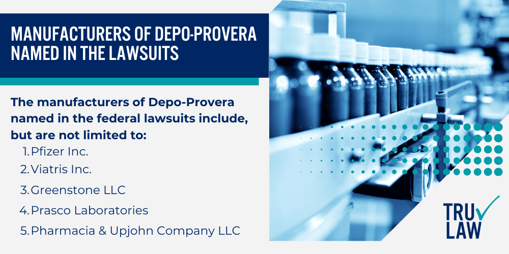 What is the Depo-Provera Shot; Health Risks and Side Effects of Depo-Provera; Manufacturers of Depo-Provera Named in the Lawsuits