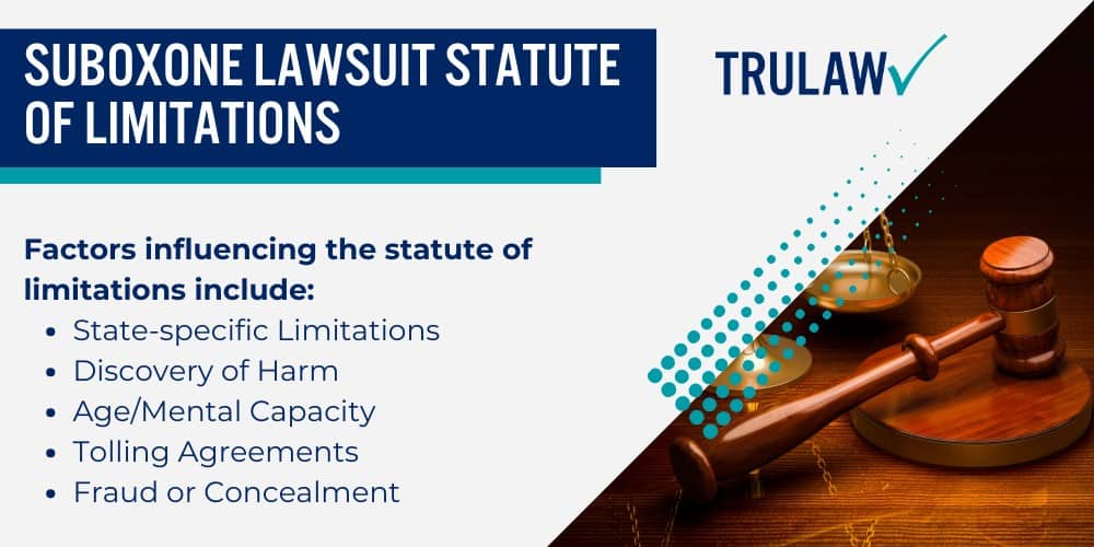 Damages Claimed in Suboxone Lawsuits; Economic Damages Medical Costs and Treatments; Non-Economic Damages Pain, Suffering, and Quality of Life Impact; Eligibility Criteria to File a Suboxone Claim;  Types of Injuries Reported in the Suboxone MDL; Suboxone Lawsuit Statute of Limitations