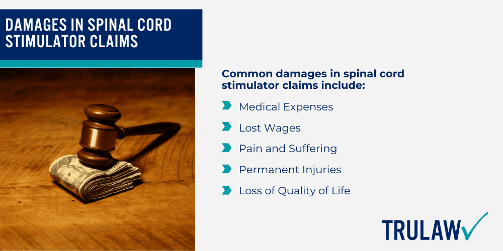 Spinal Cord Stimulator Lawsuit Overview; Injuries and Health Risks Linked to Spinal Cord Stimulator Devices; What Are Spinal Cord Stimulators and Why Are They Used; Were You Injured by a Defective Spinal Cord Stimulator; What Companies Make Spinal Cord Stimulator Implants; Gathering Evidence for Your Lawsuit; Damages in Spinal Cord Stimulator Claims