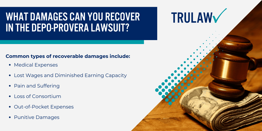 How Can a Depo-Provera Attorney from TruLaw Help You; How much does it cost to hire a Depo-Provera lawyer from TruLaw; Eligibility criteria for filing a depo provera lawsuit; Who Qualifies for the Depo-Provera Lawsuit; Who Does Not Qualify for the Depo-Provera Lawsuit; Health Impacts of Depo-Provera; Side Effects of Depo-Provera and Associated Health Risks; Legal Process for a Depo-Provera Lawsuit; Steps to File a Depo-Provera Lawsuit; Who Is Being Sued in the Depo-Provera Lawsuit; Requirements and Documentation for Filing; What Do I Need to File a Depo-Provera Lawsuit; Important Financial and Legal Documents; Seeking Compensation in a Depo-Provera Lawsuit; What Damages Can You Recover in the Depo-Provera Lawsuit
