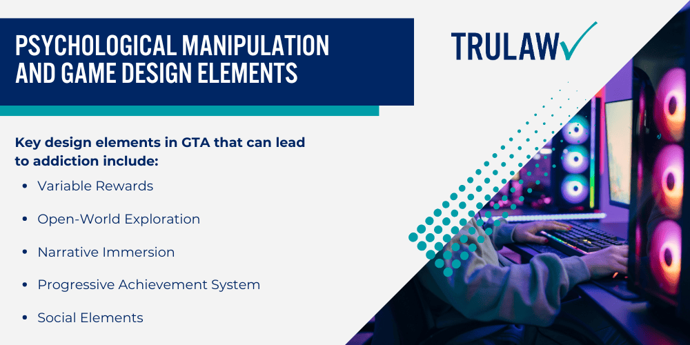 What is the Grand Theft Auto Addiction Lawsuit; Addiction Development_ Rockstar's Game Design; How Grand Theft Auto Contributes to Gaming Addiction; Psychological Manipulation and Game Design Elements